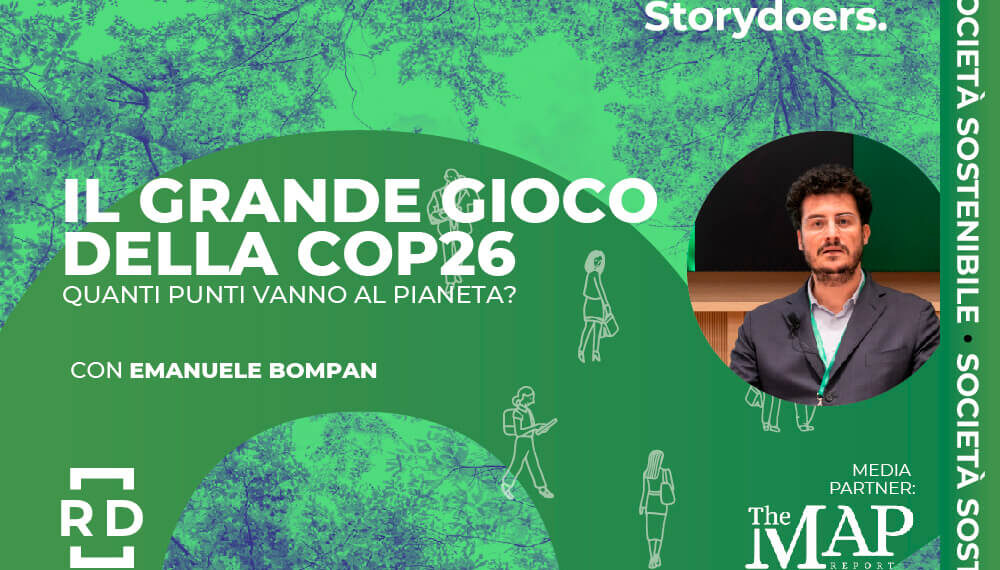 Emanuele Bompan: “Il grande gioco della COP26”